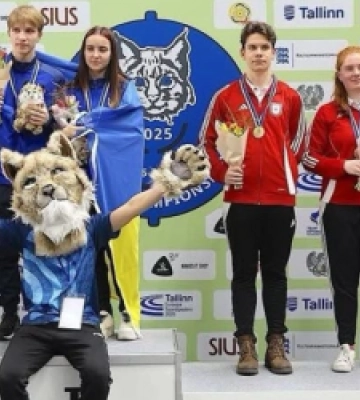 Представник Львівщини здобув повний комплект нагород на чемпіонаті Європи з кульової стрільби