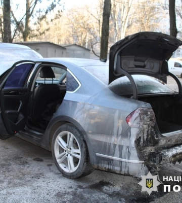 В Одесі безхатько підпалив автомобіль через образу на власника 