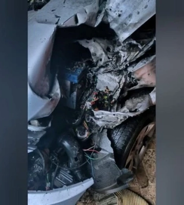На Херсонщині росіяни атакували автівку волонтерки, яка доставляла гуманітарну допомогу