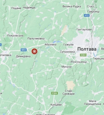 На Полтавщині стався землетрус