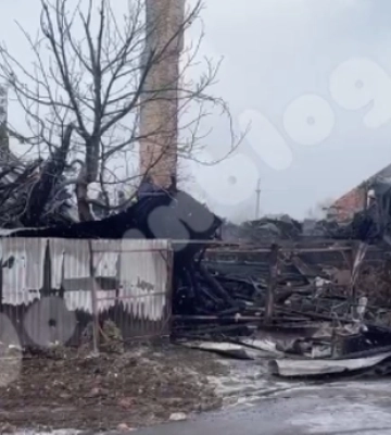 Згарище: що залишилося від готелю «Зустріч» під Луцьком після жахливої пожежі (відео)