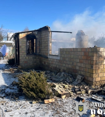 У садовому товаристві на Київщині під час пожежі загинули двоє людей  - поліція розпочала розслідування