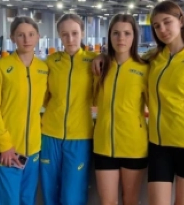 Нововоронцовська команда на чемпіонаті України з легкої атлетики