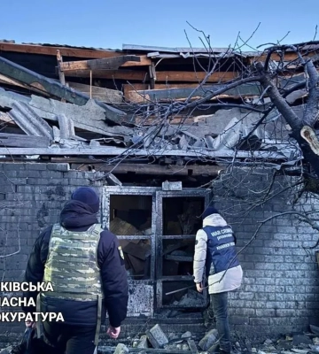 Пошкоджено 15 будинків, троє постраждалих: правоохоронці показали наслідки ударів БпЛА по Харкову