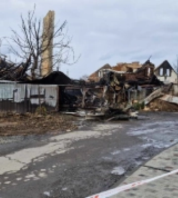 Згорів повністю: деталі масштабної пожежі в готелі «Зустріч» під Луцьком (Відео)