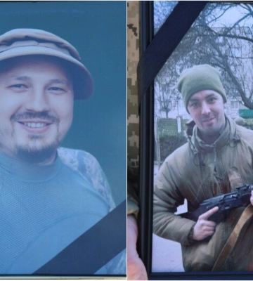 У Луцьку провели в останню дорогу захисників – Романа Конделя та Віталія Никитишина