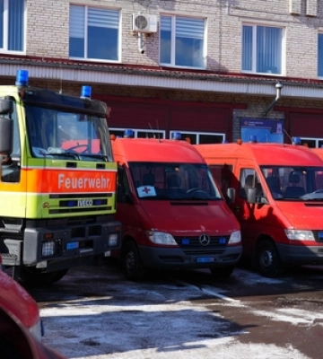 Швейцарський волонтер привіз волинським рятувальникам спецтехніку та спорядження 
