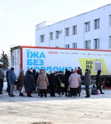 Под Харьковом начал работу фудтрак &quot;Еда без границ&quot;