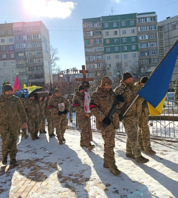 На Волині в останню дорогу провели майора Федора Набоку