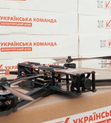 Група «Гюрза» ГУР МО отримала партію дронів від «Української команди»