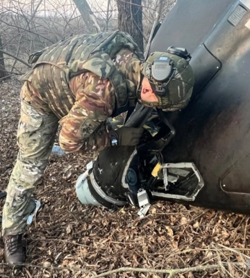 На Кіровоградщині знешкодили російський дрон 