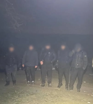П&#039;ятеро чоловіків з різних регіонів намагалися перетнути кордон в Одеській області, - ВІДЕО