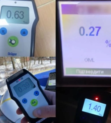 У Луцьку патрульні під час комендантської години спіймали п’яну водійку
