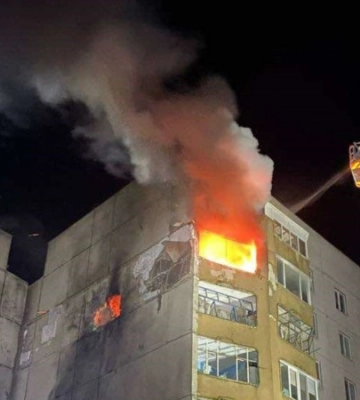 У Кропивницькому районі шахед влучив у багатоповерхівку