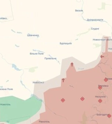 Ворог просунувся біля Улаклів, Бурлацького та Андріївки, - DeepState. КАРТА