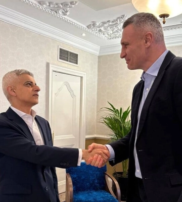 Кличко і мер Лондона обговорили повоєнну відбудову Києва
