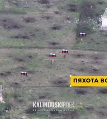 Белорусские добровольцы уничтожили группу российской пехоты, позицию вражеского БпЛА, антенну на Запорожском направлении. ВИДЕО