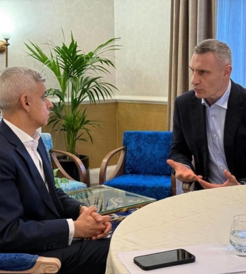 Кличко і мер Лондона обговорили повоєнну відбудову Києва