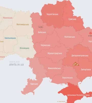 В Одессе исчез свет, город под массированной атакой российских БпЛА