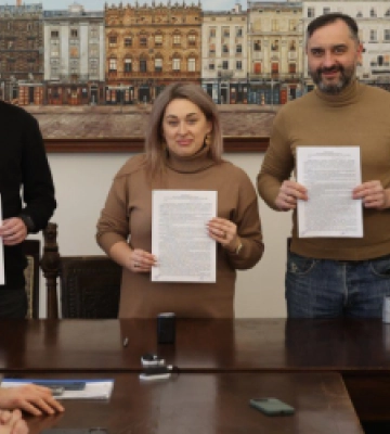 Інвестори та забудовники підписали меморандум про відновлення будівництва на вул. Вулецькій у Львові