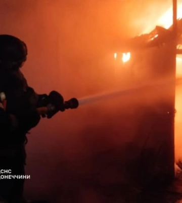 Рятувальники ліквідували масштабні пожежі на Донеччині