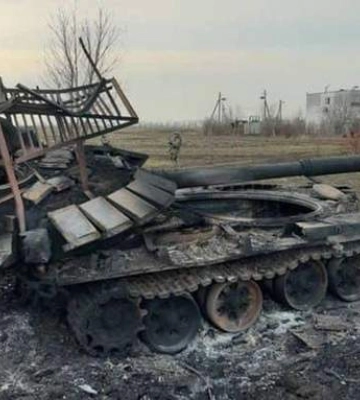 Третя штурмова розгромила "елітну" танкову колону росіян на Харківщині