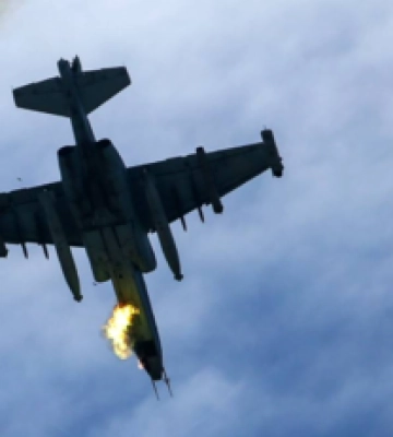 ЗСУ знищили на Донеччині російський штурмовик Су-25