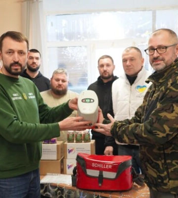 Вита Присяжнюк, Евгений Хмара, БФ молодежной инициативы &quot;Надежда&quot; осуществили 205-ю гуманитарную миссию на линию фронта