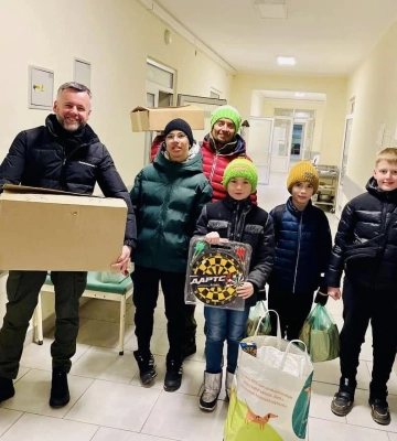 Щотижня мукачівські пластуни відвідують воїнів, які проходять реабілітацію та лікування