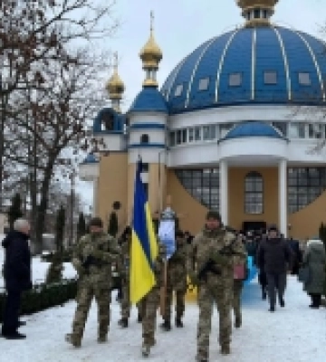Костопіль провів в останню дорогу командира військової частини Юрія Радивоника