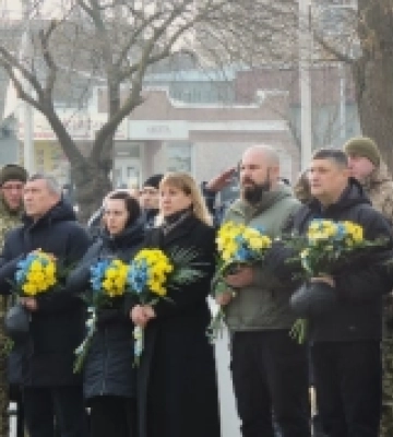 В Ізмаїлі вшанували пам’ять Героїв Небесної Сотні