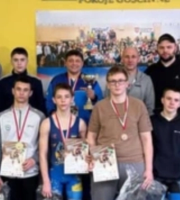 Борці з Костополя завоювали чотири нагороди на міжнародному турнірі в Польщі