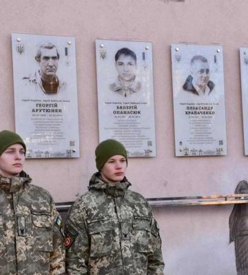 У громаді на Волині вшанували пам&#039;ять Героїв Небесної Сотні