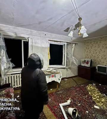 Вночі росіяни вдарили ракетами по селу на Харківщині 