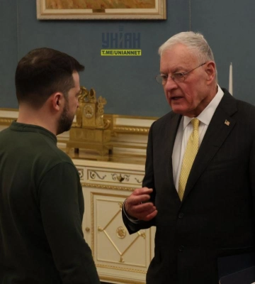 Сибига на встрече с Келлогом подтвердил готовность Украины достичь мира через силу