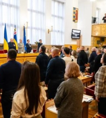 Депутати Закарпатської обласної ради підтримали Президента України Володимира Зеленського