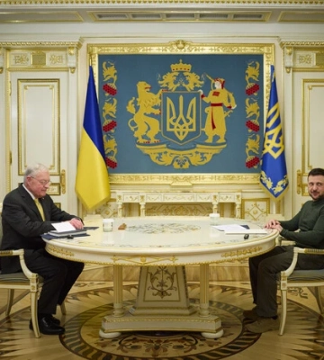 Зустріч Зеленського з Келлогом, ліквідація представника окупаційної влади Бердянська. Головне за 20 лютого