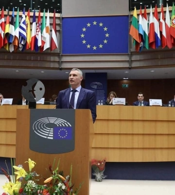 Кличко в Европарламенте призвал усилить помощь Украине
