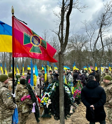 Ізмаїл попрощався з полеглим Героєм-прикордонником Русланом Фокшеком
