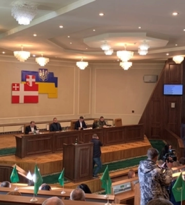 «Нічого про Україну без України!»: депутати Волині підтримали президента