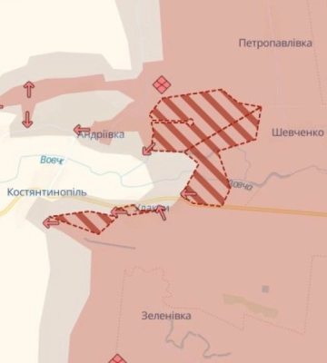 «Ситуация ухудшается»: россияне зашли в Новоочеретоватое Донецкой области — DeepState