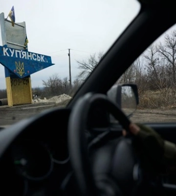 У Куп’янську росіяни вдарили ‎«молнією‎» по авто поліції: постраждали правоохоронці