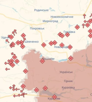 Украинская армия продвинулась на Покровском направлении – ISW