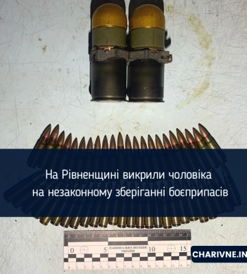 У жителя Дубенського району вилучили патрони та набої до гранатомету