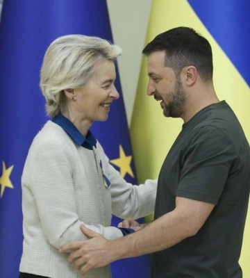 Фон дер Ляєн та Зеленський співголовуватимуть на засіданні у понеділок у Києві - речник