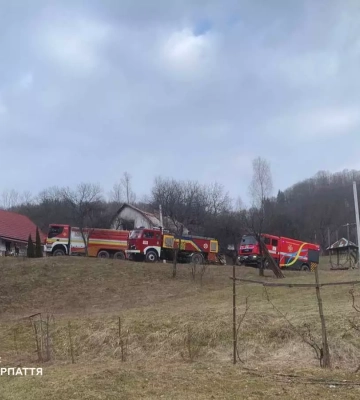 На пожежі в будинку у Ганичах на Тячівщині отримала опіки рук 50-річна жінка