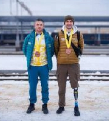 Двоє спортсменів з Харківщини повернулися з нагородами з Ігор Нескорених-2025