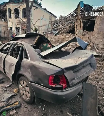 На Херсонщині внаслідок обстрілів за добу загинула людина і четверо поранені