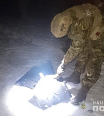Вибухотехніки поліції Сумщини знешкодили бойову частину ворожого ударного безпілотника