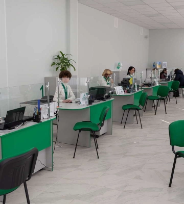 Оновлений сервісний центр Пенсійного фонду відкрився у Дніпровському районі Запоріжжя